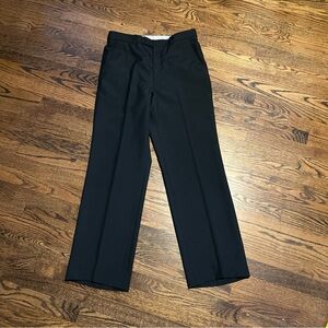 VTG GIVENCHY MONSIEUR Men’s Size 34 Solid Black Slack Dress Pants Made in Korea